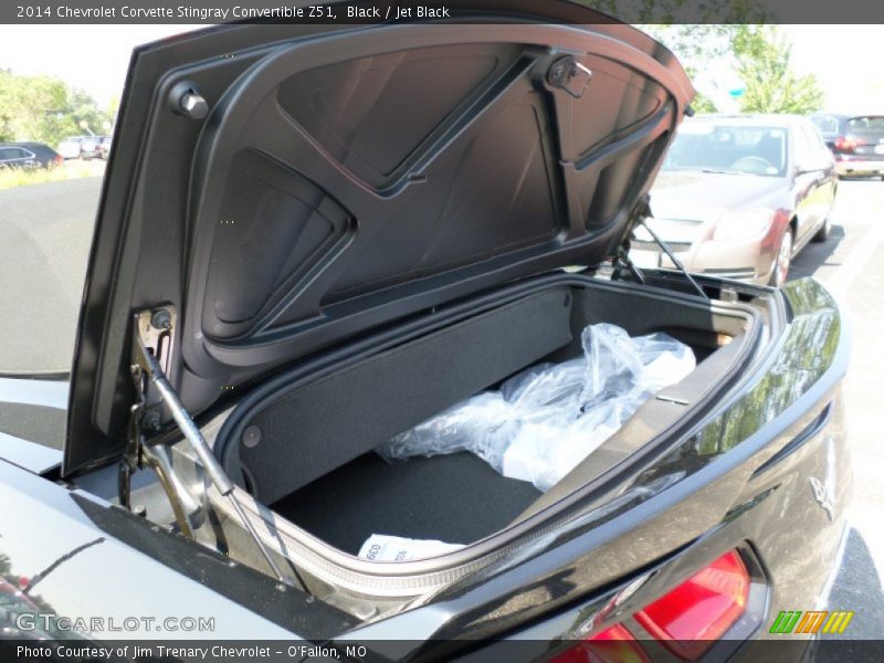 Black / Jet Black 2014 Chevrolet Corvette Stingray Convertible Z51