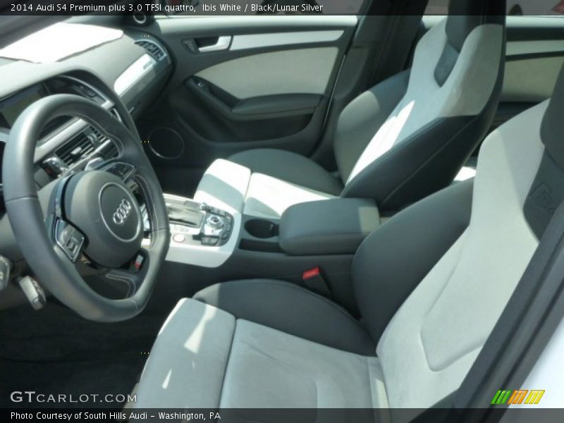 Ibis White / Black/Lunar Silver 2014 Audi S4 Premium plus 3.0 TFSI quattro