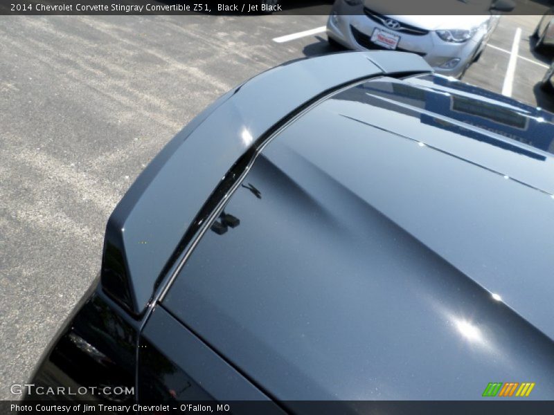 Black / Jet Black 2014 Chevrolet Corvette Stingray Convertible Z51