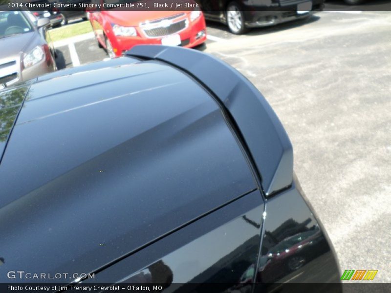 Black / Jet Black 2014 Chevrolet Corvette Stingray Convertible Z51