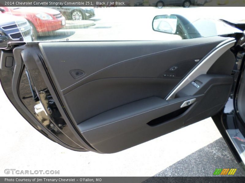 Black / Jet Black 2014 Chevrolet Corvette Stingray Convertible Z51