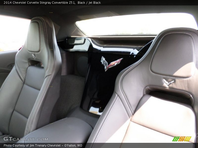 Black / Jet Black 2014 Chevrolet Corvette Stingray Convertible Z51