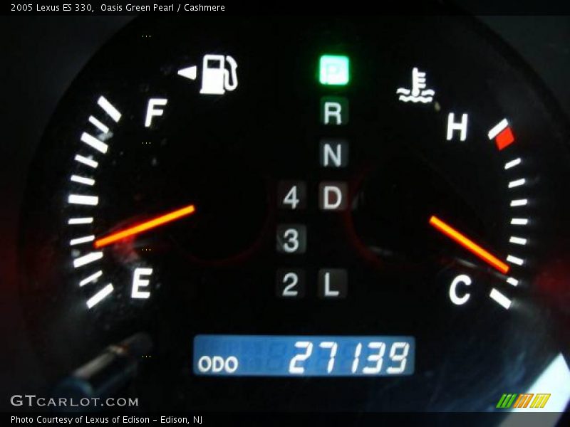Oasis Green Pearl / Cashmere 2005 Lexus ES 330