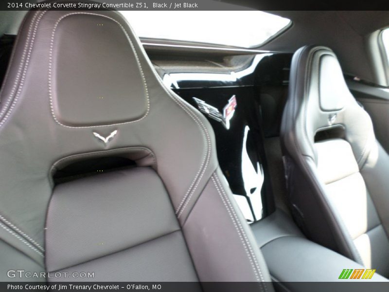 Black / Jet Black 2014 Chevrolet Corvette Stingray Convertible Z51