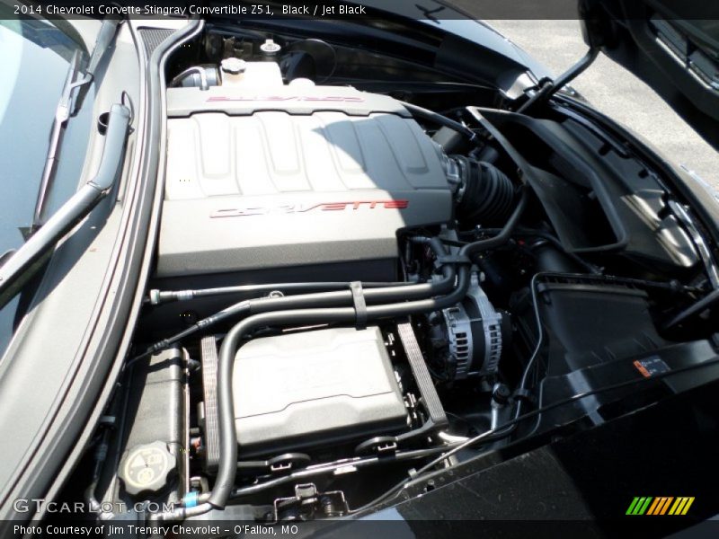 Black / Jet Black 2014 Chevrolet Corvette Stingray Convertible Z51
