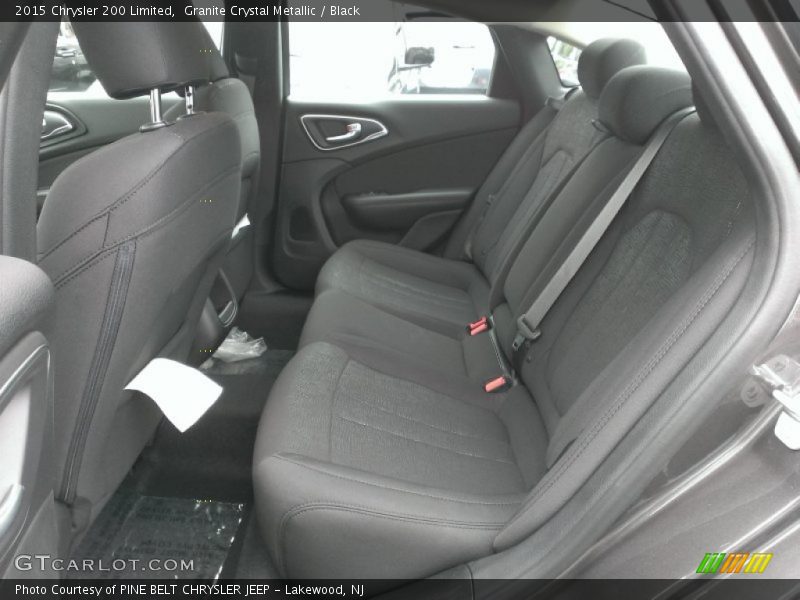 Granite Crystal Metallic / Black 2015 Chrysler 200 Limited