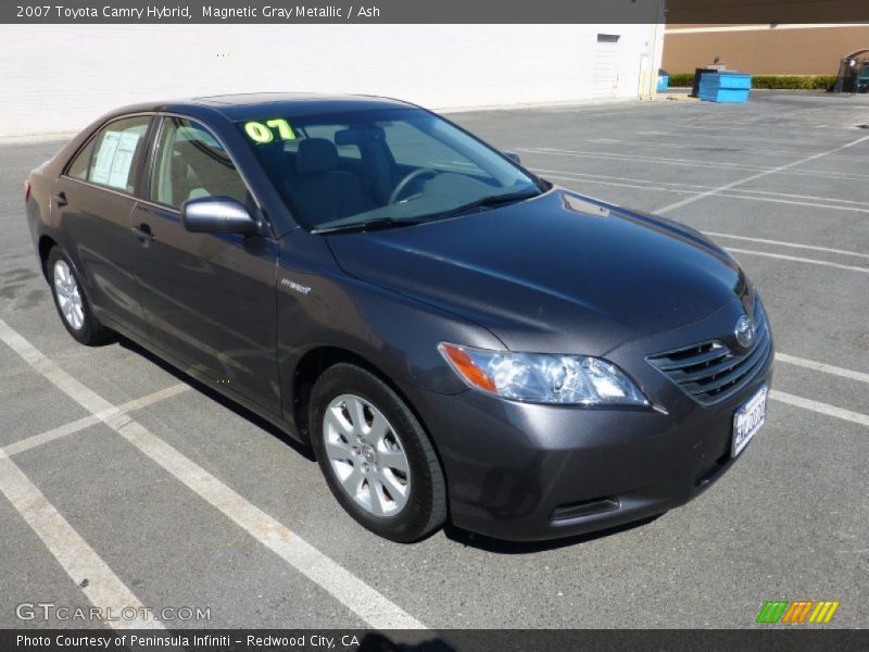Magnetic Gray Metallic / Ash 2007 Toyota Camry Hybrid