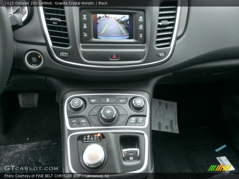 Granite Crystal Metallic / Black 2015 Chrysler 200 Limited