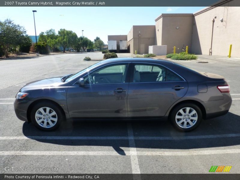 Magnetic Gray Metallic / Ash 2007 Toyota Camry Hybrid