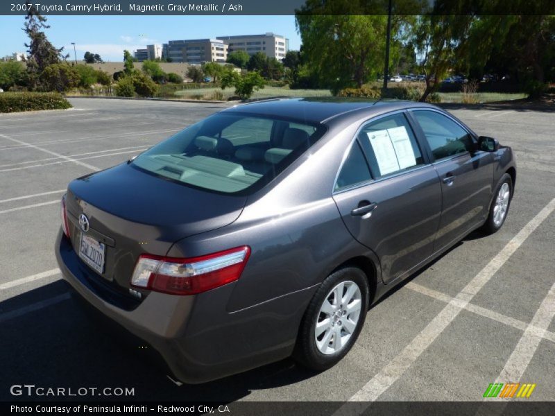 Magnetic Gray Metallic / Ash 2007 Toyota Camry Hybrid