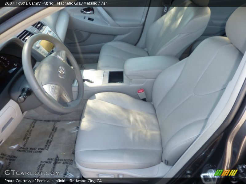 Magnetic Gray Metallic / Ash 2007 Toyota Camry Hybrid