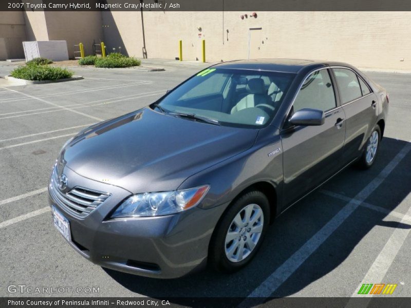 Magnetic Gray Metallic / Ash 2007 Toyota Camry Hybrid
