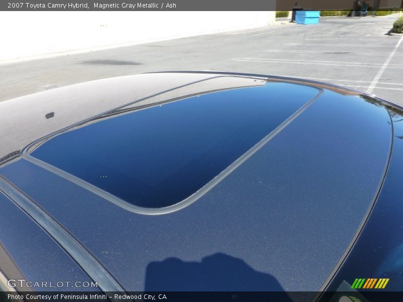 Magnetic Gray Metallic / Ash 2007 Toyota Camry Hybrid