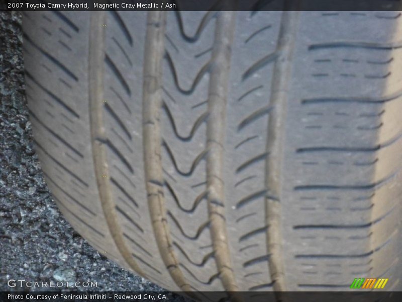 Magnetic Gray Metallic / Ash 2007 Toyota Camry Hybrid