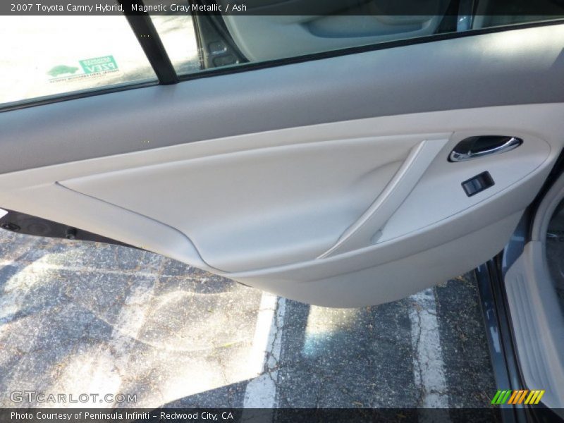 Magnetic Gray Metallic / Ash 2007 Toyota Camry Hybrid