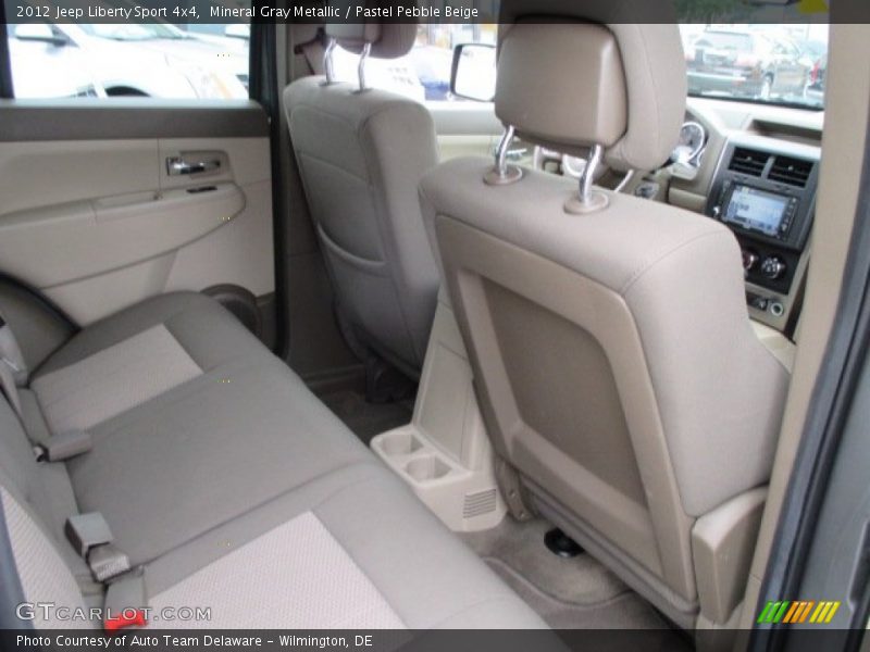 Mineral Gray Metallic / Pastel Pebble Beige 2012 Jeep Liberty Sport 4x4