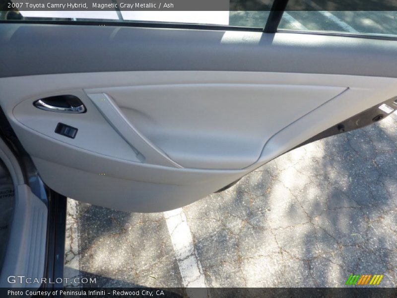 Magnetic Gray Metallic / Ash 2007 Toyota Camry Hybrid