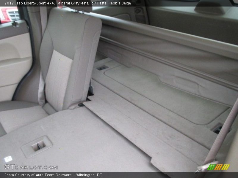 Mineral Gray Metallic / Pastel Pebble Beige 2012 Jeep Liberty Sport 4x4