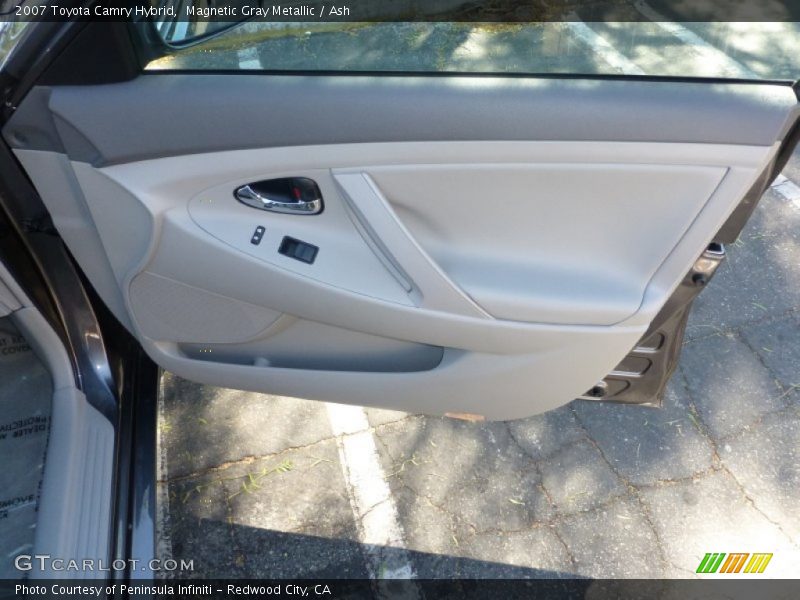 Magnetic Gray Metallic / Ash 2007 Toyota Camry Hybrid