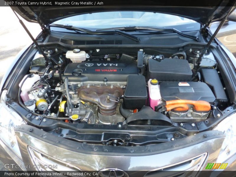 Magnetic Gray Metallic / Ash 2007 Toyota Camry Hybrid