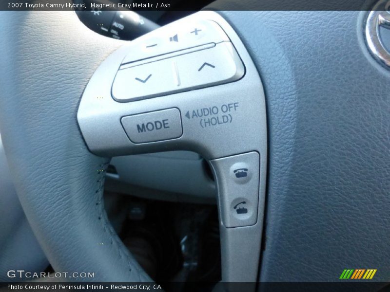 Magnetic Gray Metallic / Ash 2007 Toyota Camry Hybrid