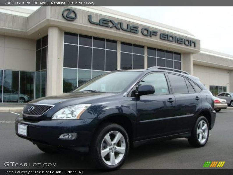 Neptune Blue Mica / Ivory 2005 Lexus RX 330 AWD