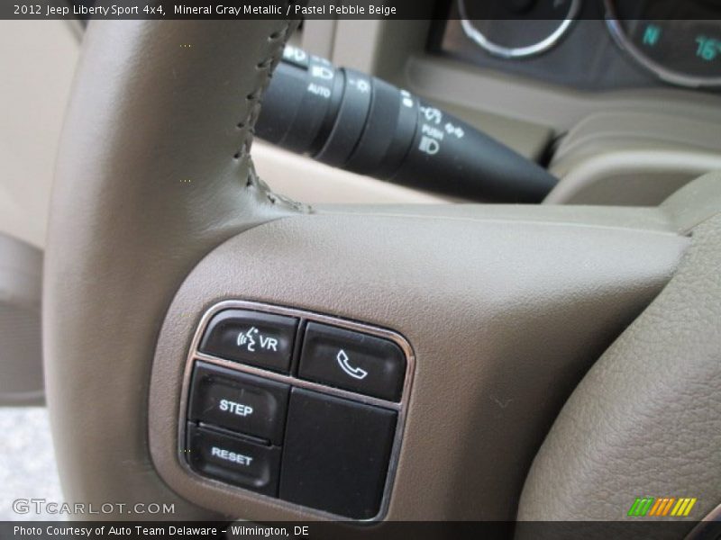 Mineral Gray Metallic / Pastel Pebble Beige 2012 Jeep Liberty Sport 4x4