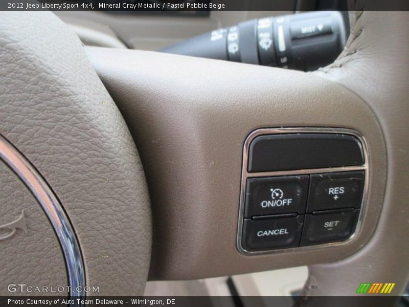 Mineral Gray Metallic / Pastel Pebble Beige 2012 Jeep Liberty Sport 4x4