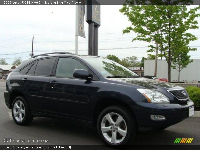 Neptune Blue Mica / Ivory 2005 Lexus RX 330 AWD