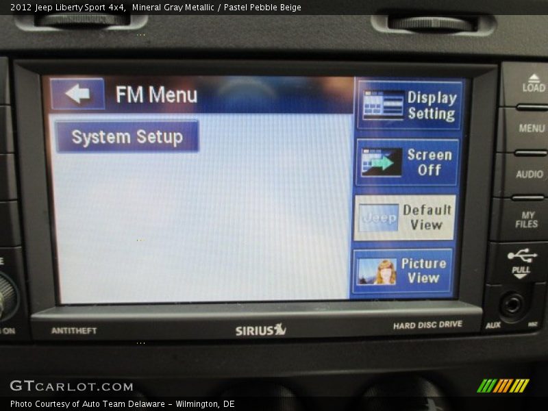 Mineral Gray Metallic / Pastel Pebble Beige 2012 Jeep Liberty Sport 4x4