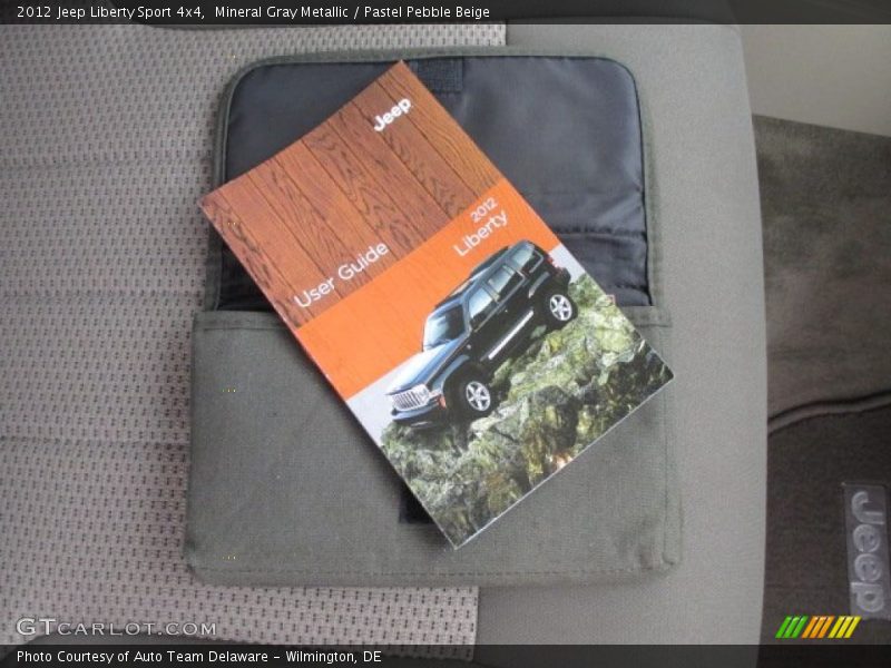 Mineral Gray Metallic / Pastel Pebble Beige 2012 Jeep Liberty Sport 4x4