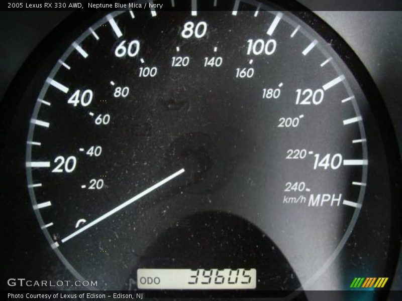 Neptune Blue Mica / Ivory 2005 Lexus RX 330 AWD
