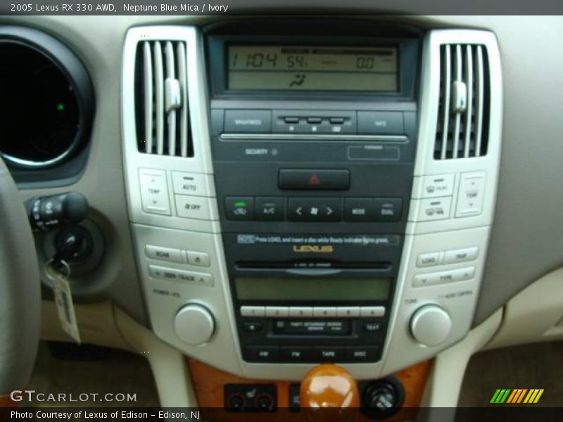 Neptune Blue Mica / Ivory 2005 Lexus RX 330 AWD