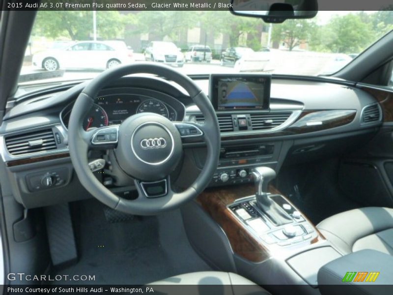  2015 A6 3.0T Premium Plus quattro Sedan Black Interior
