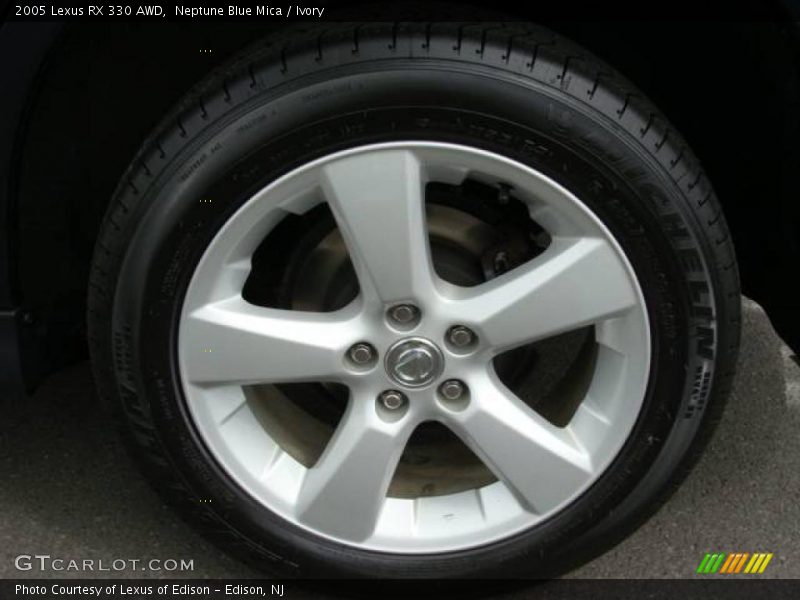 Neptune Blue Mica / Ivory 2005 Lexus RX 330 AWD
