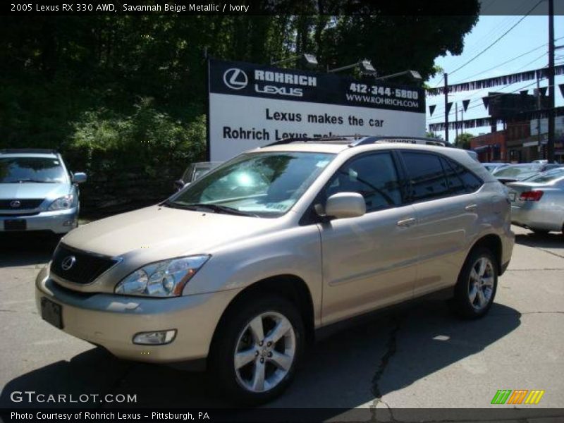 Savannah Beige Metallic / Ivory 2005 Lexus RX 330 AWD
