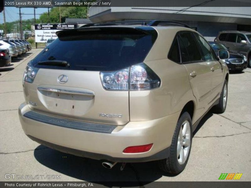 Savannah Beige Metallic / Ivory 2005 Lexus RX 330 AWD