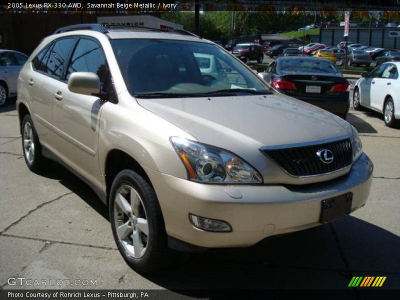 Savannah Beige Metallic / Ivory 2005 Lexus RX 330 AWD