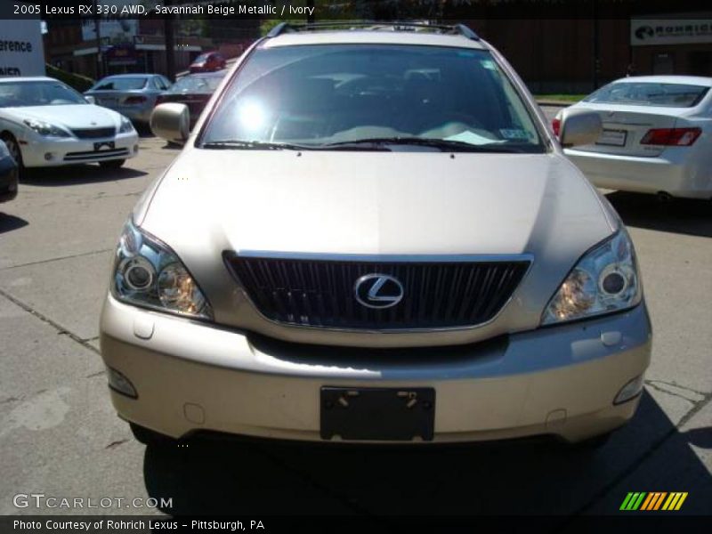 Savannah Beige Metallic / Ivory 2005 Lexus RX 330 AWD