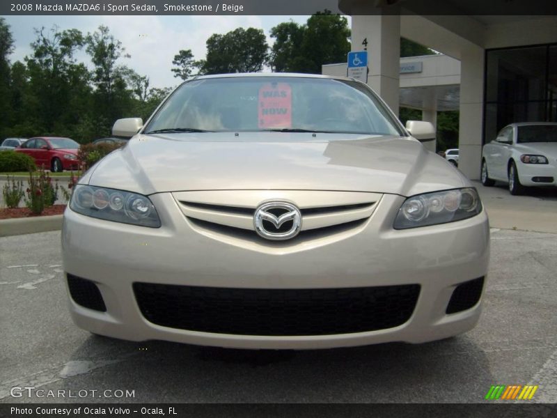 Smokestone / Beige 2008 Mazda MAZDA6 i Sport Sedan