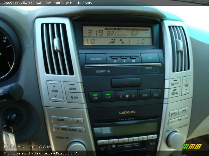 Savannah Beige Metallic / Ivory 2005 Lexus RX 330 AWD