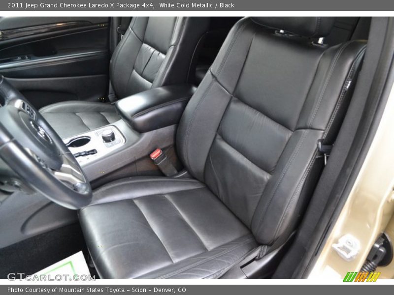 White Gold Metallic / Black 2011 Jeep Grand Cherokee Laredo X Package 4x4