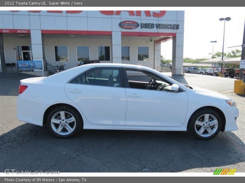 Super White / Ivory 2012 Toyota Camry LE