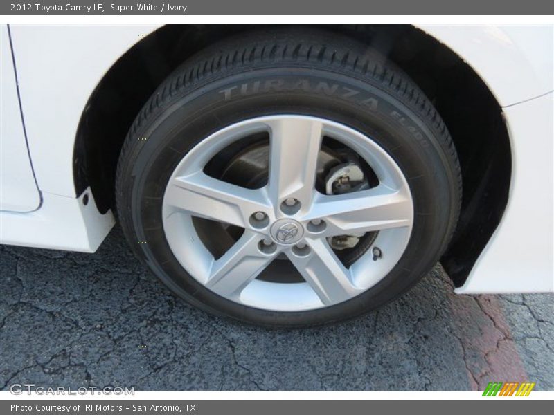 Super White / Ivory 2012 Toyota Camry LE