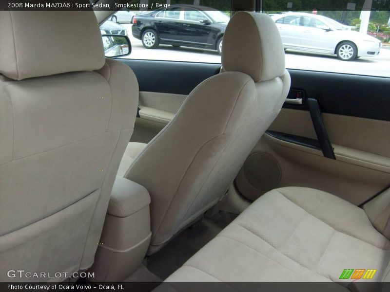 Smokestone / Beige 2008 Mazda MAZDA6 i Sport Sedan