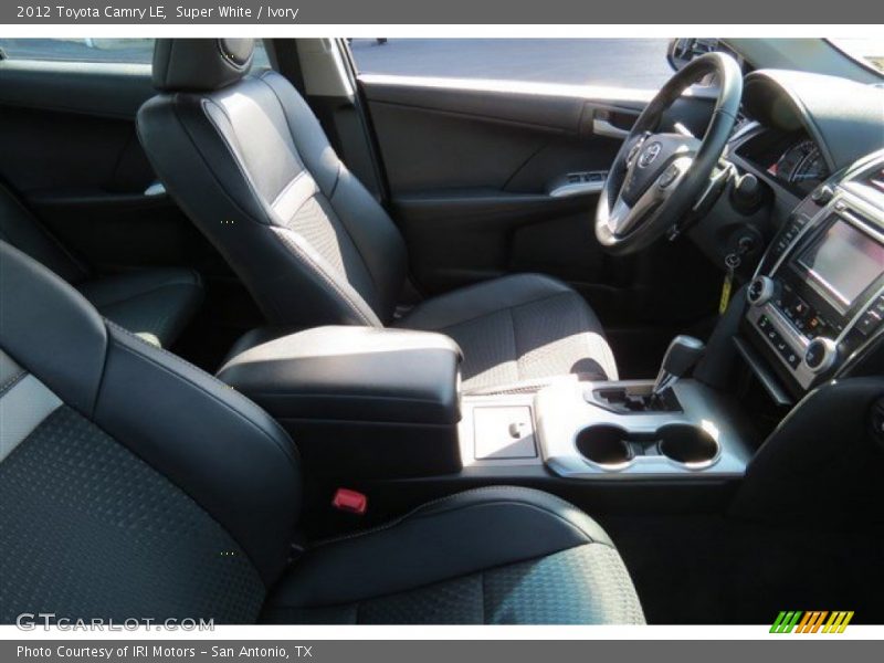 Super White / Ivory 2012 Toyota Camry LE