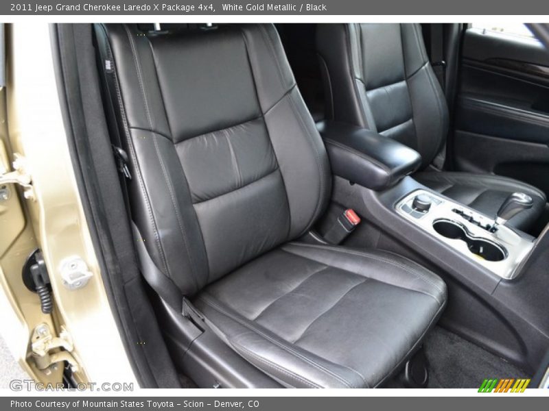 White Gold Metallic / Black 2011 Jeep Grand Cherokee Laredo X Package 4x4