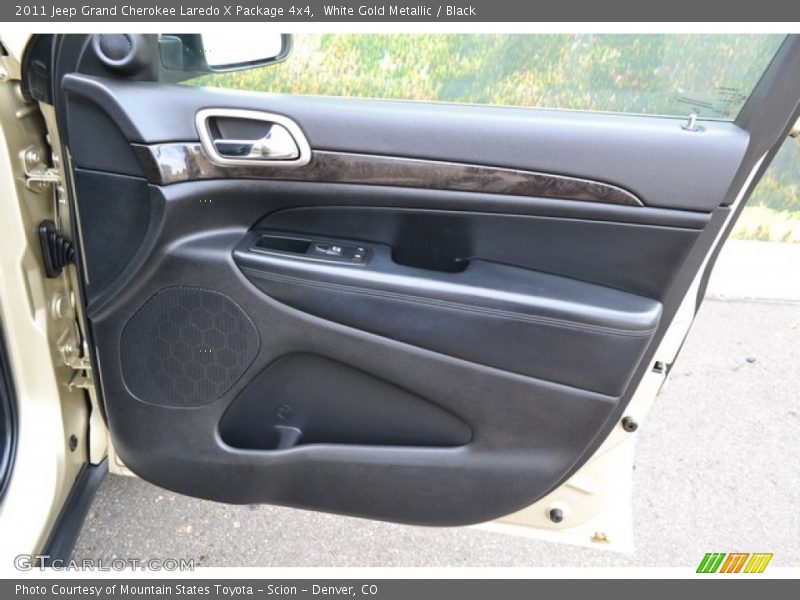 White Gold Metallic / Black 2011 Jeep Grand Cherokee Laredo X Package 4x4