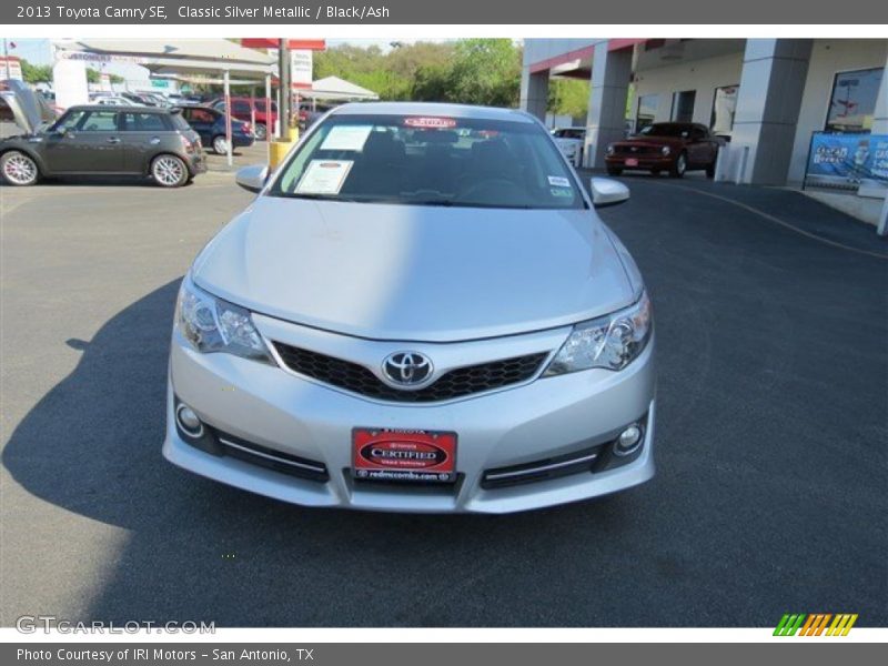 Classic Silver Metallic / Black/Ash 2013 Toyota Camry SE