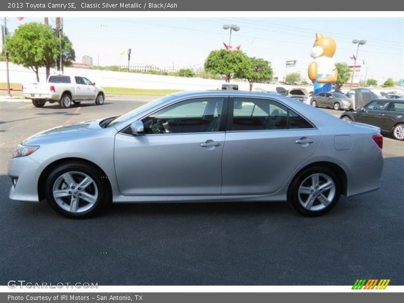 Classic Silver Metallic / Black/Ash 2013 Toyota Camry SE